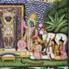 Lord Shrinathji Pichwai Painting | Natural Color On Cloth | Handmade