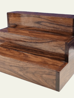 Three Layer Wooden Puja Altar 