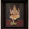 DakshinMurti Shiva tanjore Painting, Ishwar Arts and Crafts