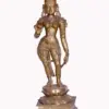 Goddess Uma bronze statue