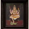 DakshinMurti Shiva tanjore Painting, Ishwar Arts and Crafts