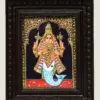 Matasya Avatar Painting of Lord Vishnu, Tanjore Paintings, Ishwar Arts and Crafts