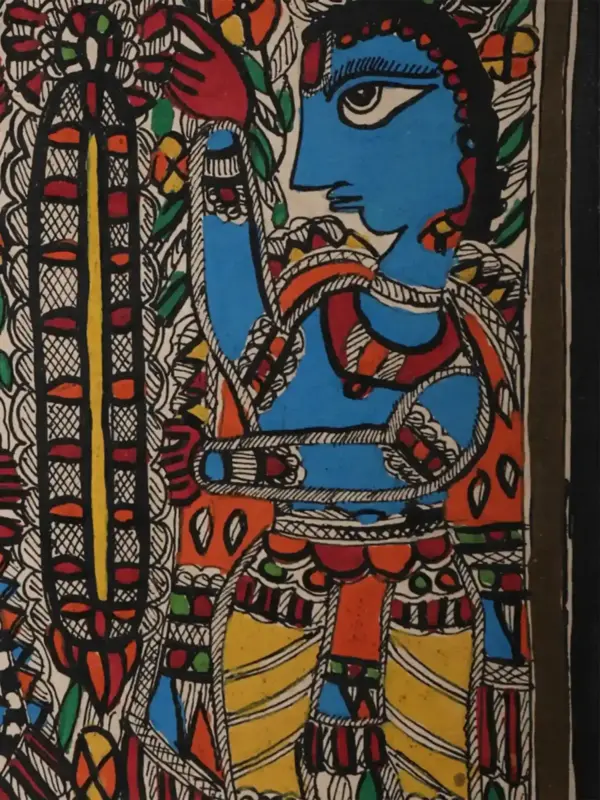 Siya Ram Vivah Madhubani Painting | Handmade Paper, Ishwar Arts and Crafts