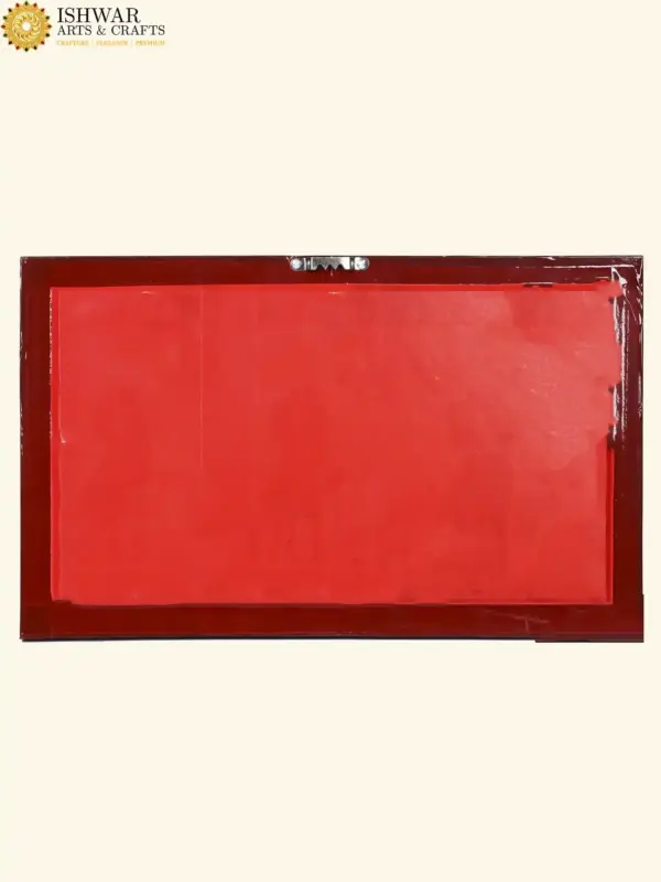 Lakshmi Ganesha Tanjore Painting with Frame, Ishwar Arts and Crafts